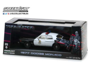 Dodge Monaco metropolitan police *the terminator (1984)* hollywood series 19, black/white 1977