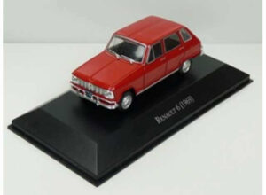 Renault 6, red 1969