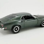 Ford Mustang *bullet* street fighter, custom dark green with dark grey street fighter wheel 1969