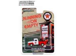 Ford F-100 tow truck texaco filling station *running on empty series 12*, red/white 1956