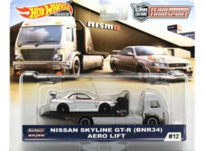 Nissan Skyline GT-R (BNR34) & Aero Lift Truck