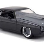 Plymouth Lettys Barracuda 1970 Fast and Furious black