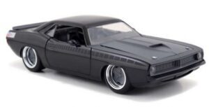 Plymouth Lettys Barracuda 1970 Fast and Furious black