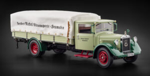 CMC Mercedes-Benz Lo 2750, 1934-38, truck with tarpaulin