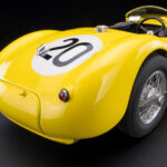 CMC Jaguar C-Type, 24h France 1953,  Jaguar racing team, yellow, #20, Roger Laurent / Charles de Tornaco