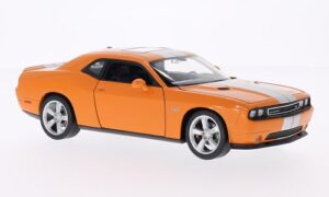 Dodge Challenger SRT, orange/silver