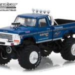 Ford F250 monster truck *bigfoot #1 the original monster truck 1979*, blue 1974