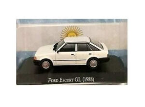 Ford escort gl, white 1988