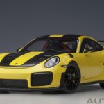 Porsche 911 (991.2) GT2RS 2017 Weissach Package (yellow) Magnesium alloy wheels satin black
