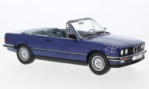 BMW 325i (E30) Convertible, metallic-blue