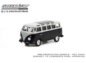 Volkswagen Type 2 (T1) Custom Bus (Lot #1426) *Barrett Jackson Series 9*, black and silver with black interior 1962