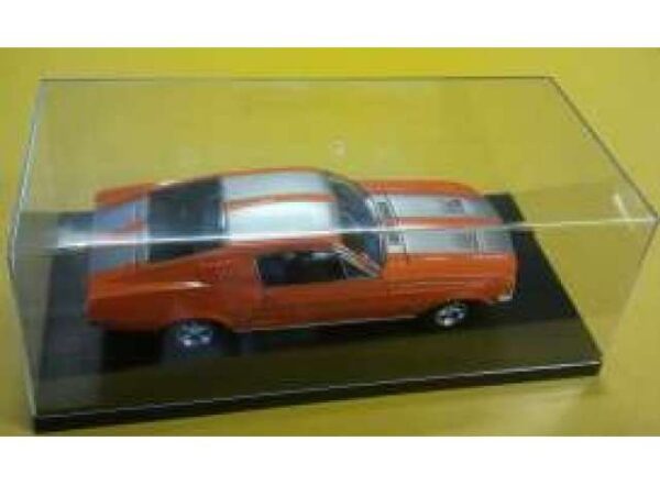 Show case 1/18 the actual size: 13.4w x6.3d x5.4h inch(34cm x 16cm x 11cm). - Slika 2