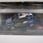 Ford Fiesta RS WRC #4 P. Solberg/C. Patterson Rally Monte Carlo 2012, blue/white