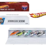 American Scene FPY86-978J Car Culture mix of 5 cars in a Special Container Packaging.