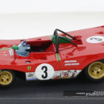 Ferrari 312P, RHD, No.3, 1000 Km Spa Francorchamps, A.Merzario/B.Redman, without showcase, 1972