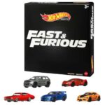Fast & the Furious deluxe set of 5 (Metal/Metal, RealRiders)