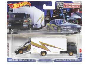 Sakura Sprinter Truck & Nissan Silvia S13 *Team Transport*