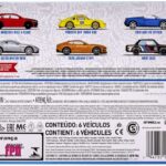 European Car Culture in Deluxe Packaging with 6pcs