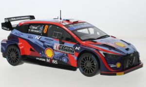 Hyundai i20 N Rally1, No.8, Rallye WM, Rallye Monte Carlo, T.Tanak/M.Jarveoja, 2022