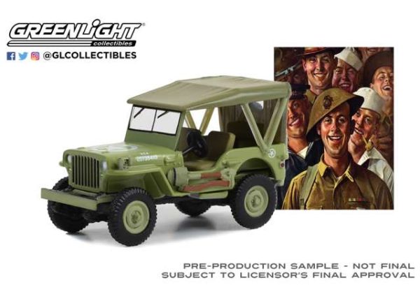 Willys MB Jeep U.S. Army *Norman Rockwell Series 5*