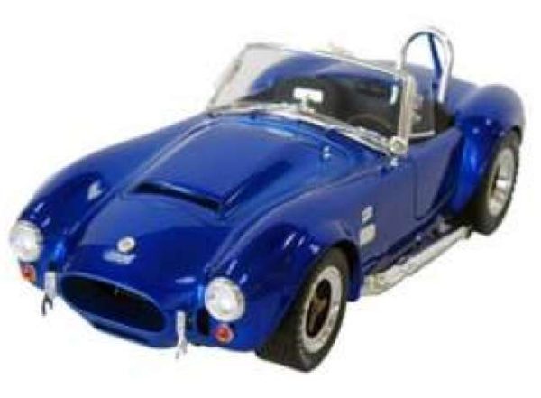 Shelby Cobra 427 Super Snake with a twin supercharged 427 cid 800 hp engine and 3 speed automatic