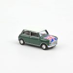 Mini Cooper S 1964 Almond Green and Flag on Bonnet