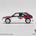 Lancia Delta HF Intergrale Evoluzione Martini Racing, white/red/blue left hand drive