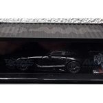 Mercedes AMG GT3 #4 with container & figure, black 2018