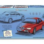 Alfa 156 1.8 T.S. 1997 1:18, Including decals 1.6 – 2.0 T.S. 1.9 JTD – 2.5 V6 24V