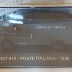 FIAT 615 VAN POSTE ITALIANE SERVIZI P.T. POSTALI 1956