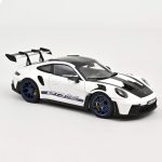 Porsche 911 GT3 RS w/Weissach Pack 2022 White/Indigoblue