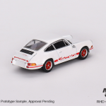 PORSCHE 911 (901) CARRERA RS 2.7 GRAND PRIX WHITE WITH RED LIVERY 1973