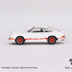 PORSCHE 911 (901) CARRERA RS 2.7 GRAND PRIX WHITE WITH RED LIVERY 1973