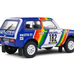 LADA NIVA WHITE #182 JABOUILLE/SARDOU PARIS-DAKAR 1984