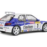 PEUGEOT 306 MAXI WHITE #1 F.DELECOUR/M.SAUVAGE RALLYE MONTE CARLO