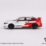 HONDA CIVIC TYPE R WHITE #2 PACE CAR 2023