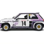 RENAULT 5 TURBO WHITE #14 AURIOL/NOUAILLE RALLYE LYON CHARBONNIÈ