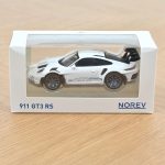 Porsche 911 GT3 RS 2022 White and Blue stickers