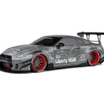 NISSAN GT-R (R35) W/ LIBERTY WALK BODY KIT 2.0 BLACK 2020