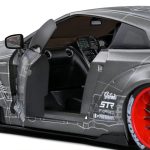 NISSAN GT-R (R35) W/ LIBERTY WALK BODY KIT 2.0 BLACK 2020