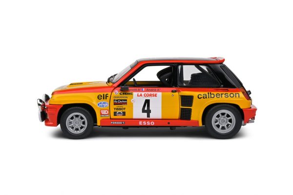 RENAULT 5 TURBO YELLOW #4 RAGNOTTI/ANDRIE TOUR DE CORSE 1980 - Slika 3