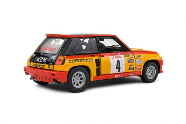RENAULT 5 TURBO YELLOW #4 RAGNOTTI/ANDRIE TOUR DE CORSE 1980 - Slika 5