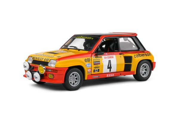 RENAULT 5 TURBO YELLOW #4 RAGNOTTI/ANDRIE TOUR DE CORSE 1980 - Slika 2