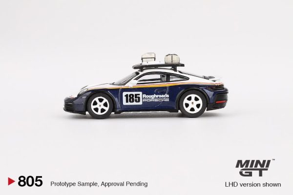 PORSCHE 911 (992) DAKAR RALLYE DESIGN PACKAGE WHITE/GENTIAN BLUE METALLIC 2023 - Slika 2