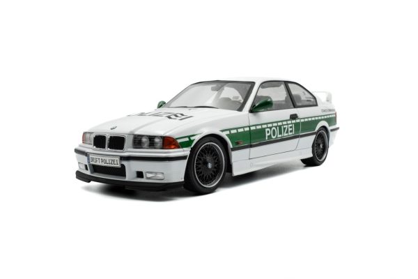 BMW E36 M3 COUPE SOLIDO WORKS DRIFT POLIZEI WHITE 1991