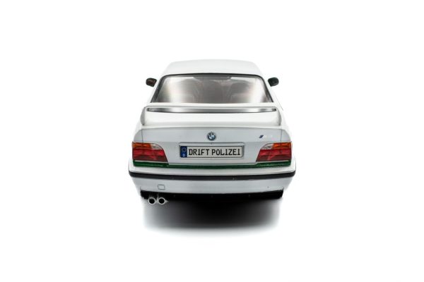 BMW E36 M3 COUPE SOLIDO WORKS DRIFT POLIZEI WHITE 1991 - Slika 7
