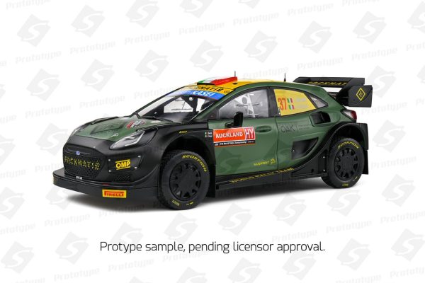 FORD PUMA RALLY1 HYBRID BLACK #7 BERTELLI/GRANAI RALLY NEW ZEALAND