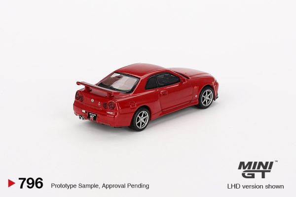 NISSAN SKYLINE GT-R (R34) V-SPEC ACTIVE RED 1999 - Slika 2