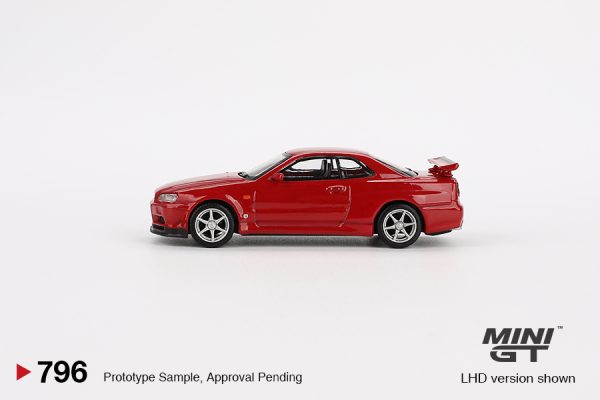 NISSAN SKYLINE GT-R (R34) V-SPEC ACTIVE RED 1999 - Slika 3