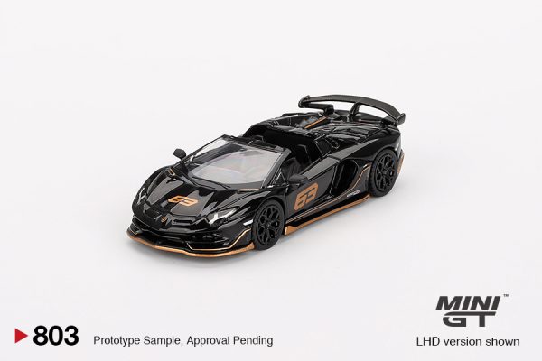 LAMBORGHINI AVENTADOR SVJ 63 ROADSTER NERO ALDEBARAN 2023